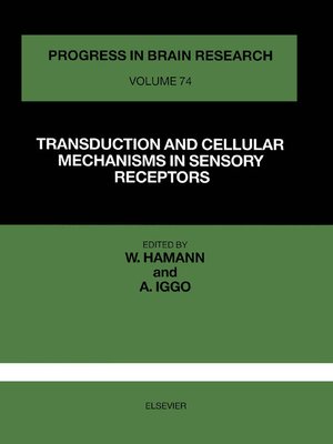 cover image of Transduction and Cellular Mechanism in Sensory Receptors
